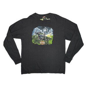 Harley Davidson Halloween Longsleeve (Ocean County, NJ)